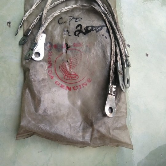 KABEL MASSA AKI HONDA C70 C700 ORI NOS