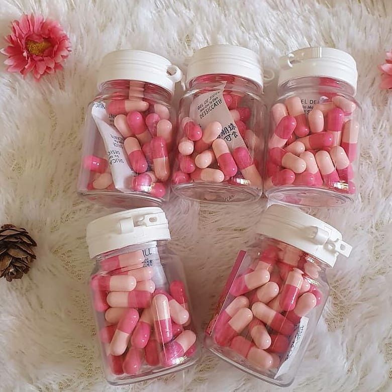 Obat Diet Pinky Double Strong Pil Diet Super Strong Pelangsing Herbal Original Langsing Alami Detox 