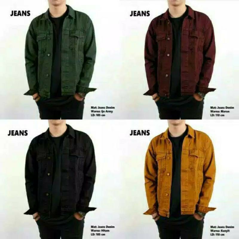 JAKET JEANS PRIA &amp; JAKET PRIA &amp; JAKET COWOK &amp; JAKET DENIM PRIA &amp; JAKET JEANS