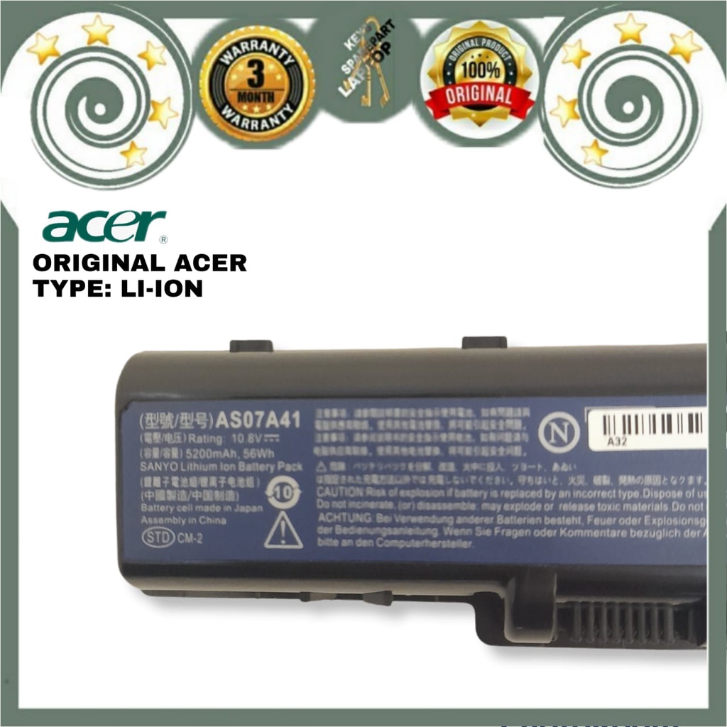 Baterai Battery Batre Laptop Acer Aspire 4736 4736Z 4736G 4310 4315 4710 4740 4310 4520 4720 4730 4920 4740G 4530 2930 4535 4230 4330 4535 Original