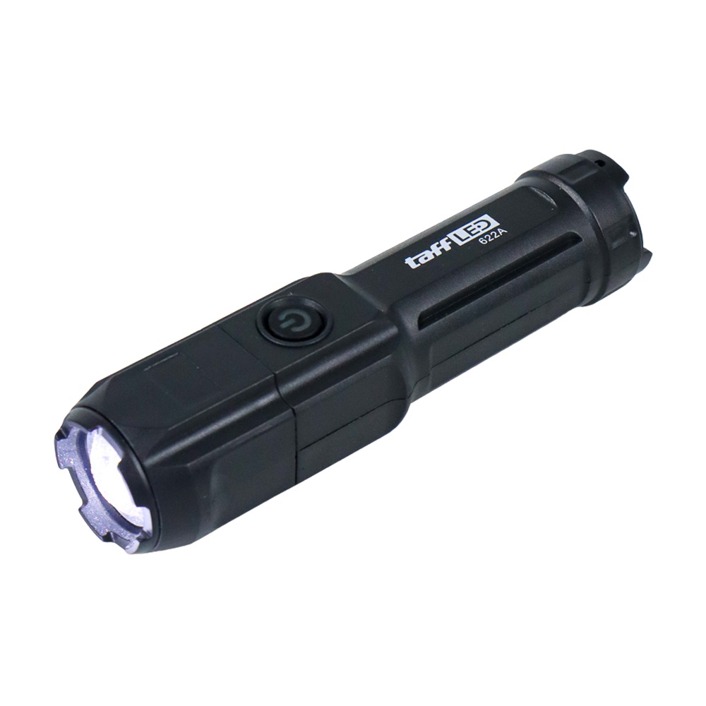 G8ITaffled Senter Led Mini Rechargable Telescopic Zoom Xpe - 622a - Black Or-i