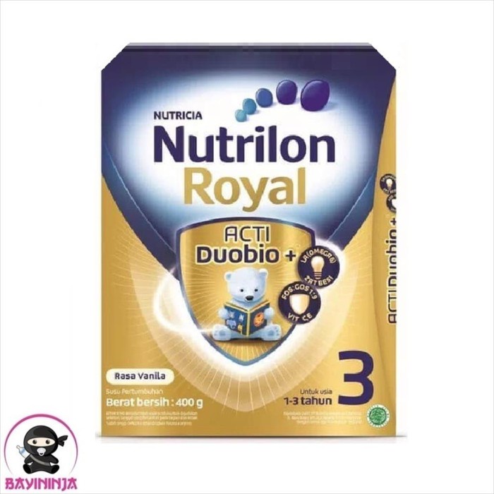 

NUTRILON Royal 3 Vanila Susu Box 400 g T-Ninjabayi 01