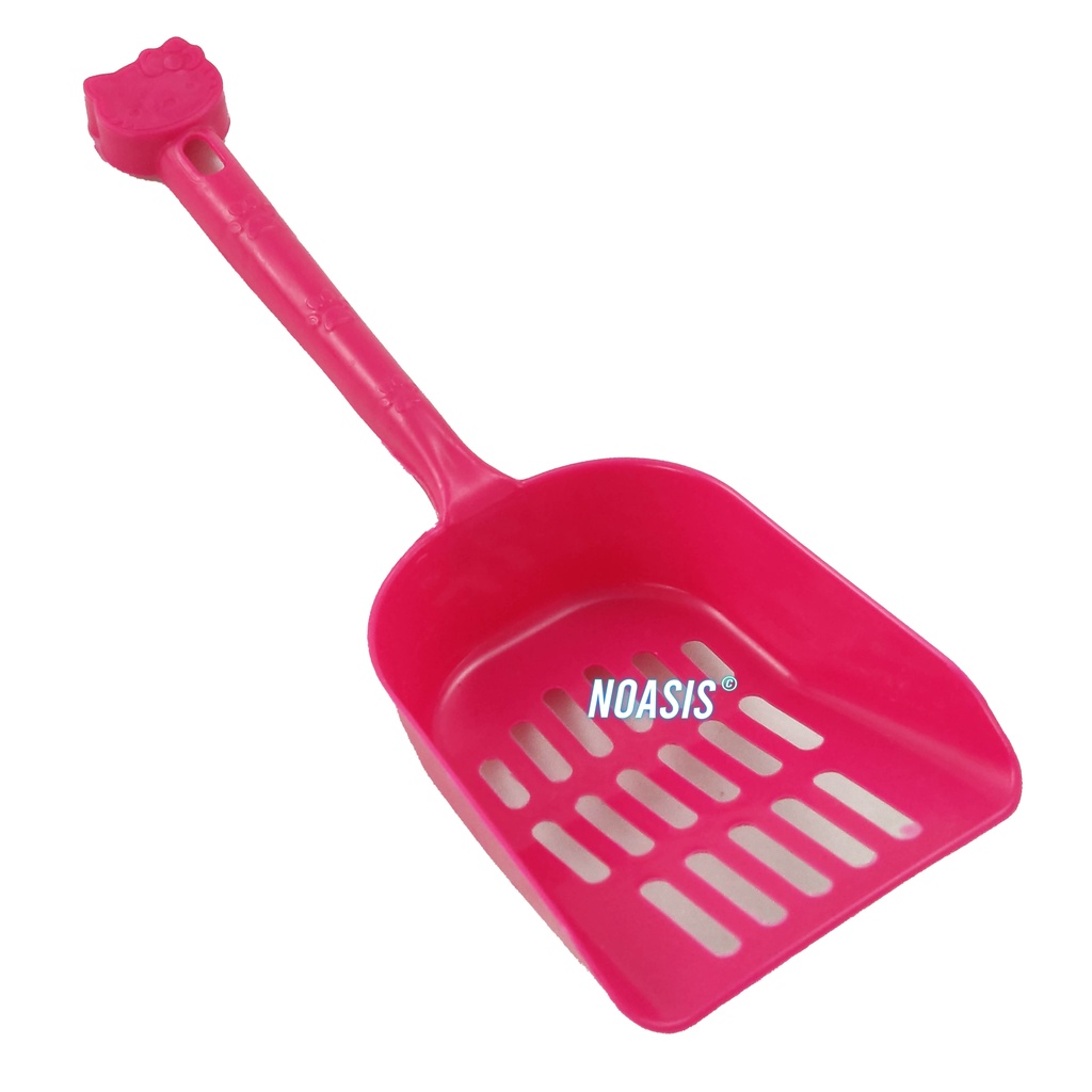 Sekop Kotoran Kucing Kitty 26 cm Cat Litter Scoop Hello Serokan Pasir Kucing Lucu