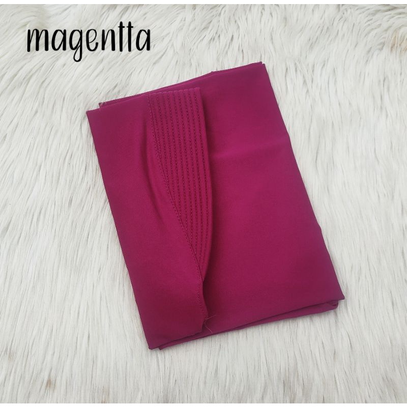 Jilbab Bergo Hamidah Jersey | Bergo Sport Jersey Premium/hijab instan jersey/hijab bergo/bergo hamidah/jilbab polos-Magentta