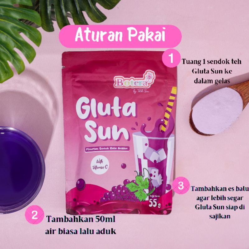 MINUMAN COLLAGEN DRINK BOTERA GLUTA SUN | GLUTADRINK | MENCERAHKAN KULIT |MENGEMPESKAN JERAWAT | MINUMAN SEHAT FIBER