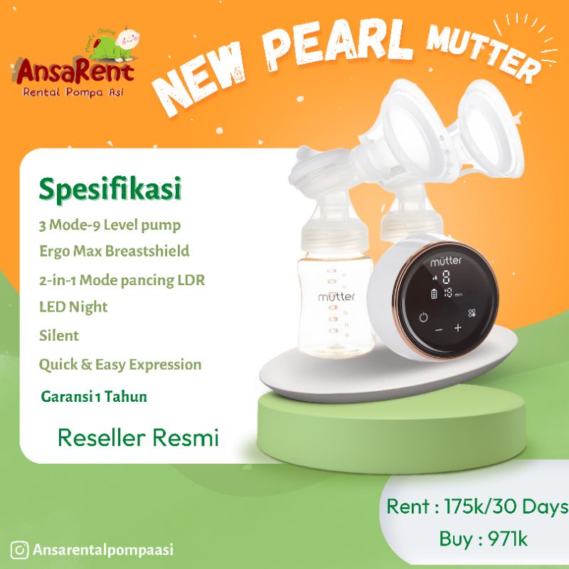 Sewa Mutter New Pearl Rental Mutter New Pearl Dilarang Checkout sebelum chat admin