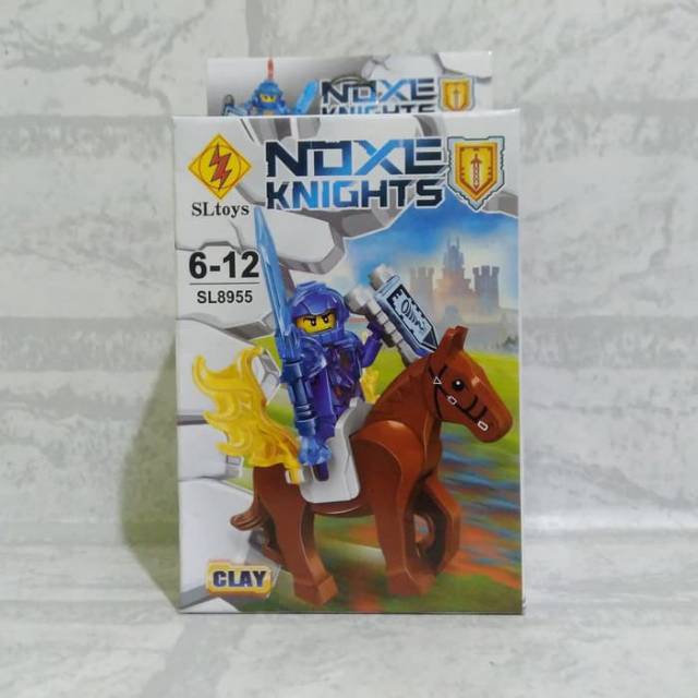 Brick NexO Clay plus Kuda - SL toys NexO Murah