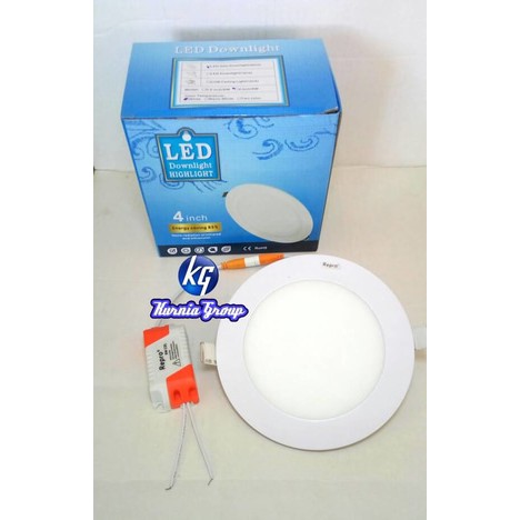 Lampu Downlight LED 9w REPRO HI-LED Panel SLIM PUTIH 4 inc TOP QUALITY