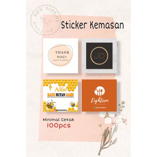 Cetak Stiker  Kemasan Label Makanan  Stiker  label Minuman 