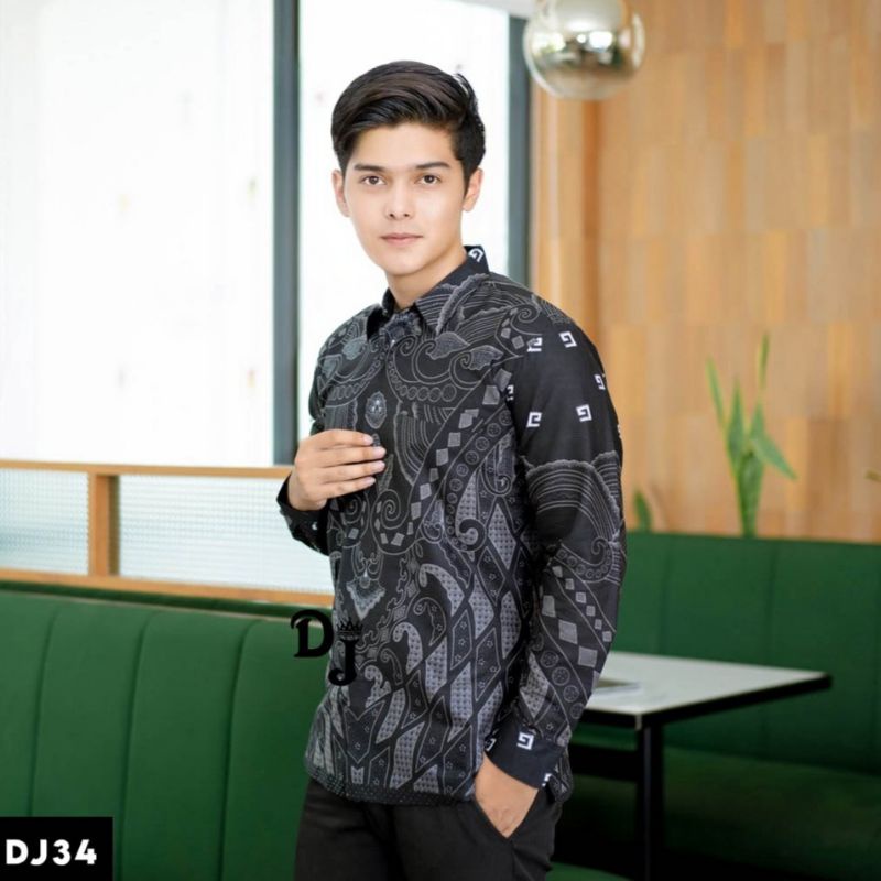 [BAJUBATIKPRIA] KEMEJA BATIK SLIMFIT PRIA LENGAN PANJANG KEMEJA BATIK MODERN KEMEJA KANTOR PREMIUM [BAJU BATIK PRIA] NEW PRODUK