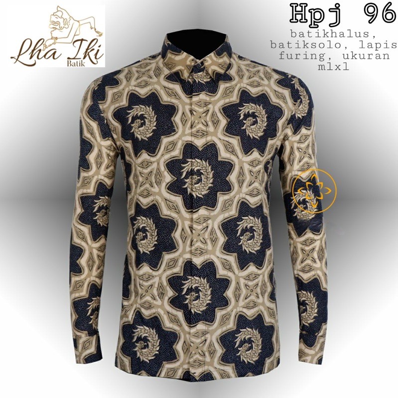 KEMEJA BATIK LENGAN PANJANG 096