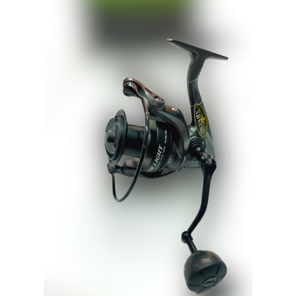 Reel Ajiking Atom Light Surf Max Drag 15kg reel kuat 6 ball bearing