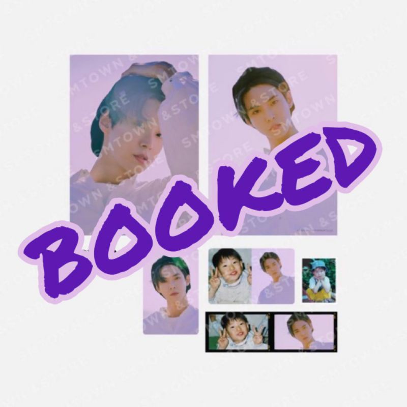 [BOOKED] Doyoung From Home Photo Frame set