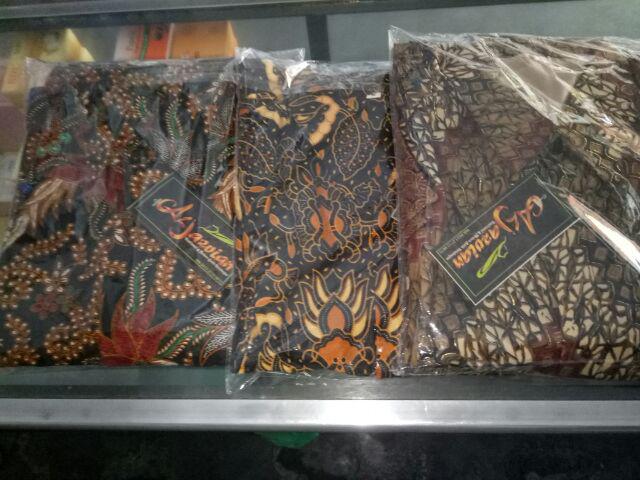 Size M L Xl Xxl Xxxl Bswart Batik Hrb026 Kenongo Hem Pendek Padi Pekalongan M L Xl Batik Pria Murah