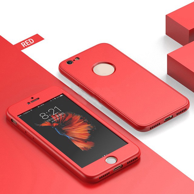 Casing ✨ iPhone 5 5s SE 6 6s 8 7 Plus X XS Max XR 360° Protection Full Cover Soft Phone Case-6