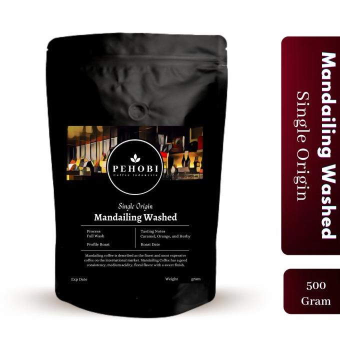 

PEHOBI Kopi Arabica Mandailing Washed 500 Gram