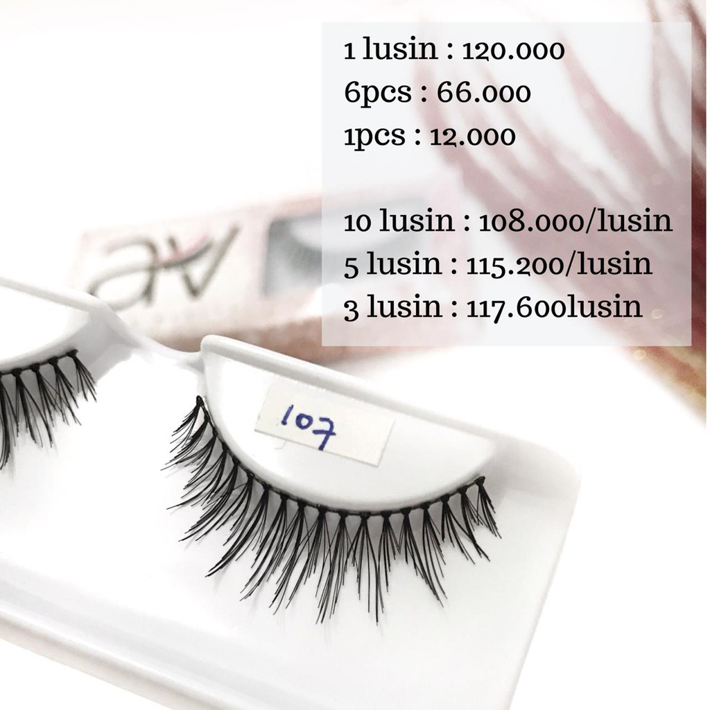 Bulu Mata Palsu Premium Lashes code 107 AivieLashes