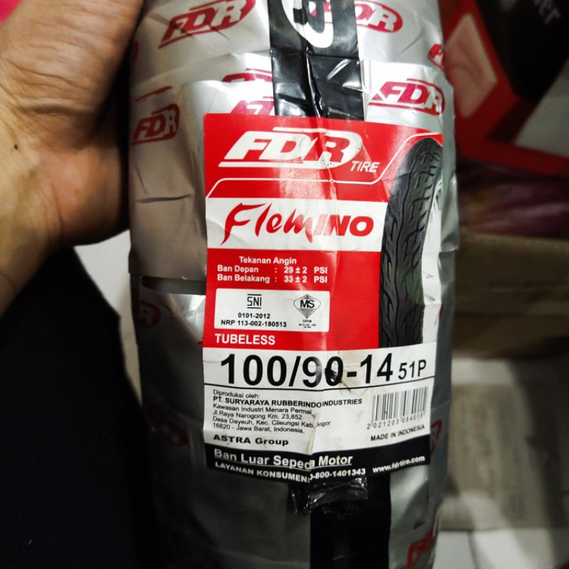 Ban Tubles FDR 100 90 14