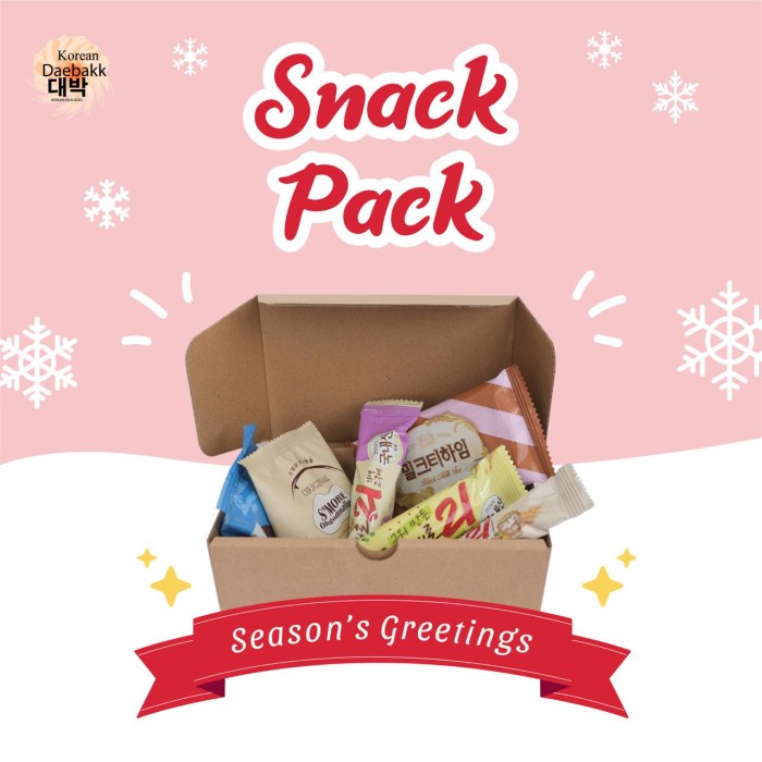 

Christmas - Snack Box (Korean Import Snack) Christmas Hampers Package