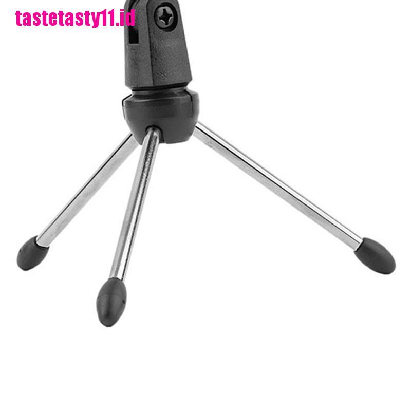 (TTID) Tripod Meja Mini Portable Bahan Zinc Alloy Untuk Mic