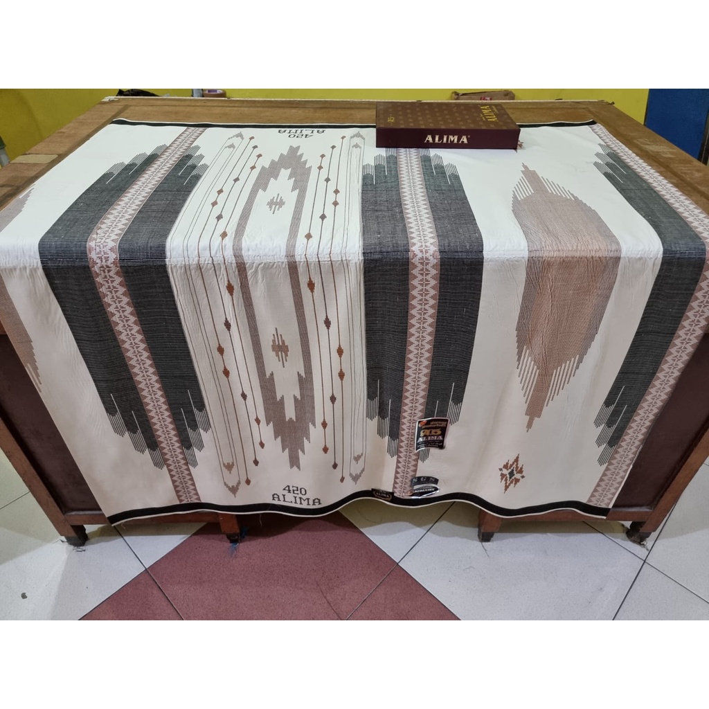 Alima Motif Sgs Sutra 420 Edisi Putih