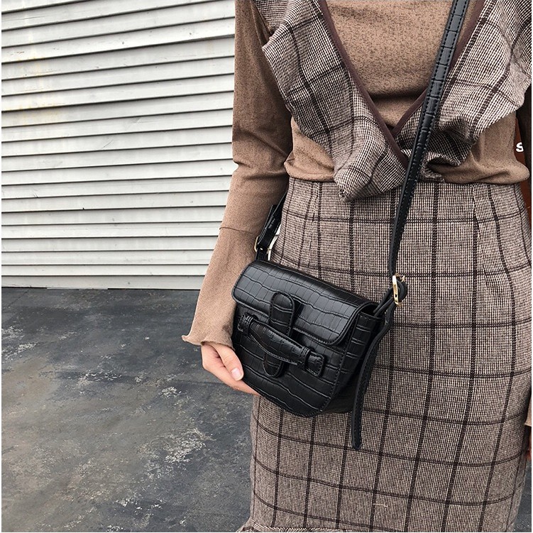 Tas Selempang wanita Mini Cellin-Woman Slingbag Croco Import Multifungsi Waist bag Tas Pinggang