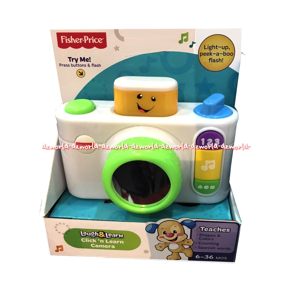 Fisher Price Laugh &amp; Learn Click N Camera Kamera Untuk Bayi