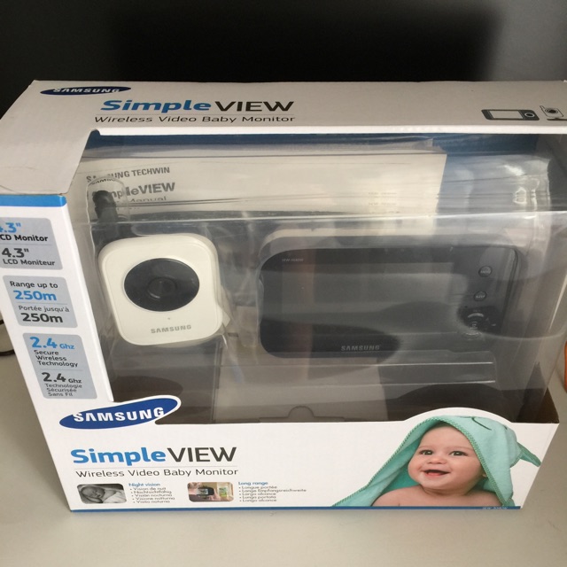 samsung simple view baby monitor