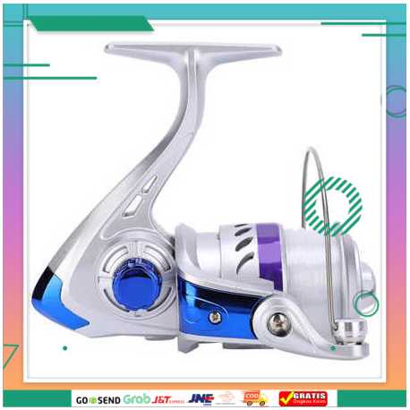 (BISA COD) FTIHSHPYUMOSHI FF3000 Reel Pancing Spinning 13 Ball Bearing 5.2:1