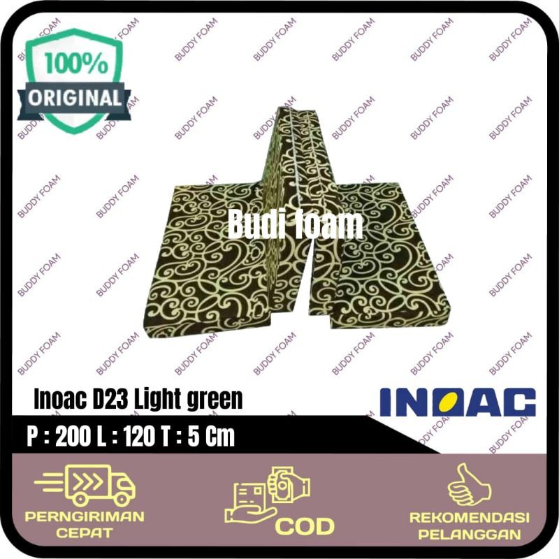 INOAC Kasur lipat empat Inoac 200 x 120 x 5 cm
