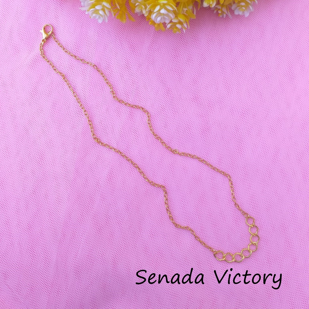 Senada Victory Kalung Sabrina Kalung Pesta Kalung Elegant Aksesoris Wanita Kekinian SK048