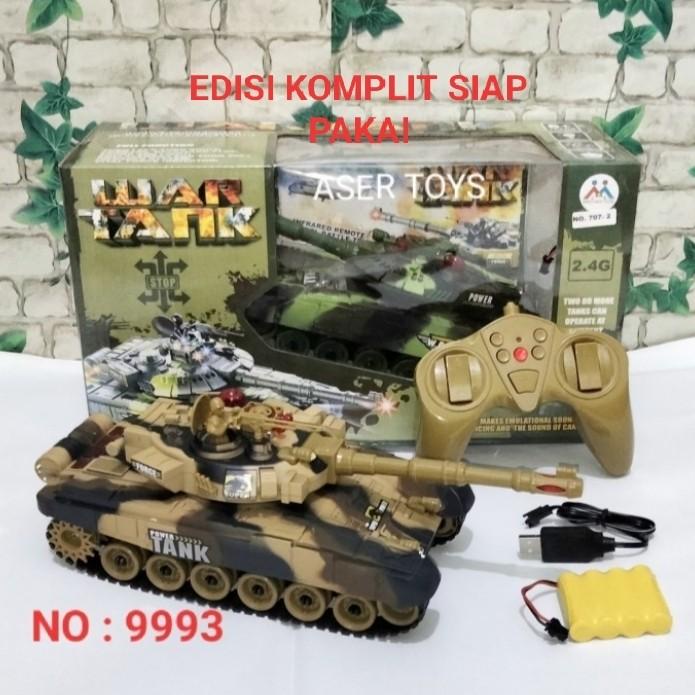 Remote Control Tank Baja Mainan Rc War Tank