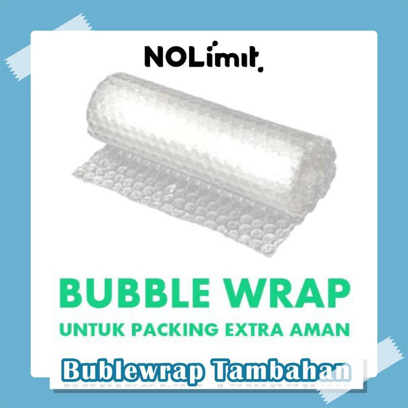 

bubble wrap tambahan packing ektra