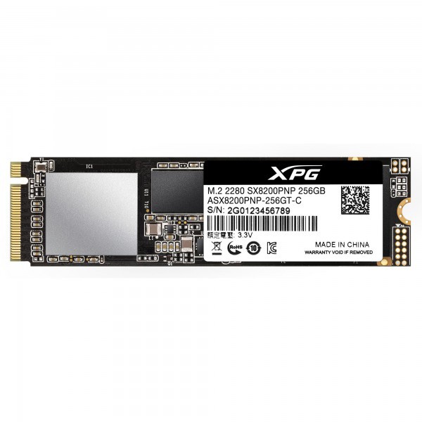 SSD Adata SX8200 Pro 256GB M.2 PCIe NVMe 1.3 Gen3x4 SX8200Pro