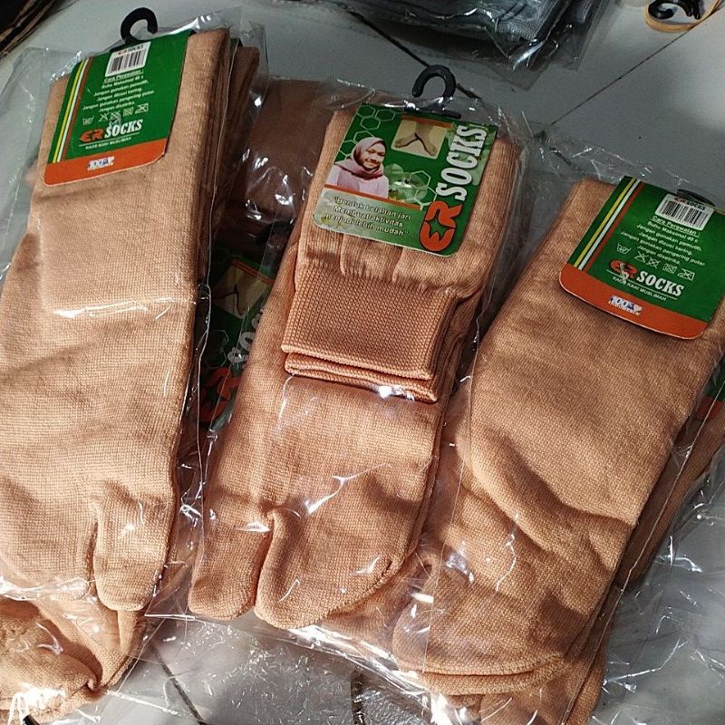 Telapak hitam, kaos kaki muslim-Full cream