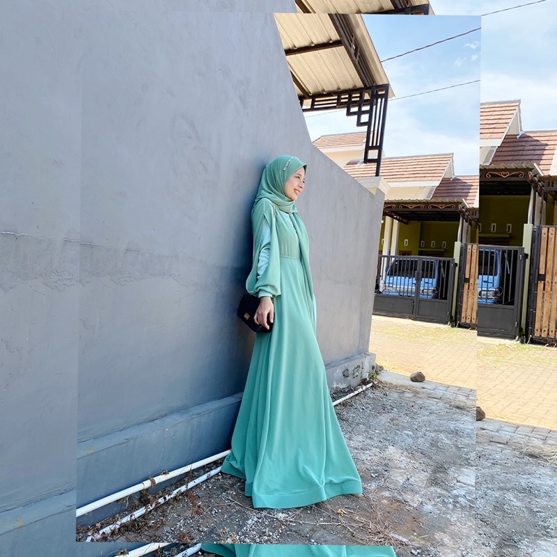 Zainab Dress size XXL - 3L|| Gaun Pesta || dressbridesmaid || dress Brukrat || Dress Kondangan