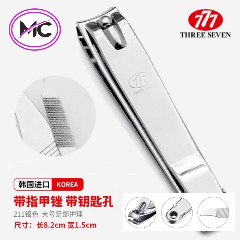 Gunting Kuku Besar Stainless Steel 777 Original Anti Karat Super Tajam Premium Korea Import Nail Clipper Alat Pedicure Menicure