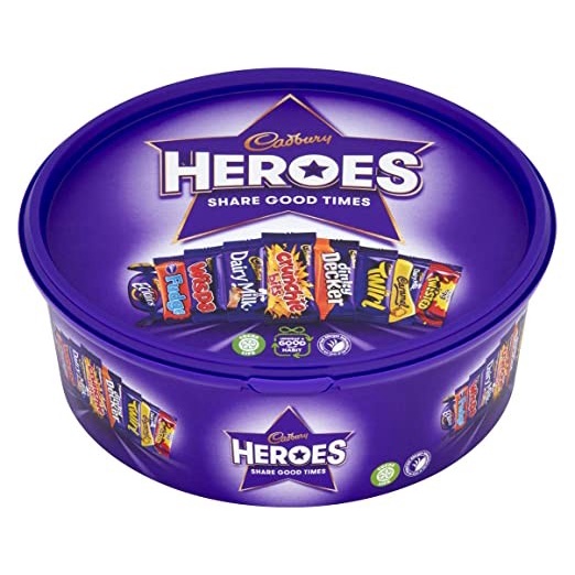 

Cadbury Heroes Tub 600G