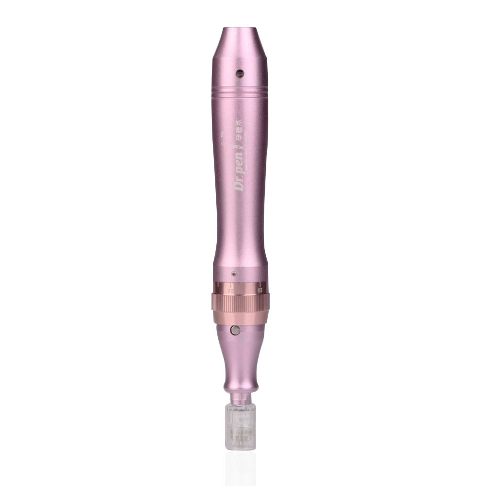 DERMAPEN Dr pen M7 pink (rose gold) Bb glow, sulam alis, sulam bibir MTS acne scar bopeng mym my m