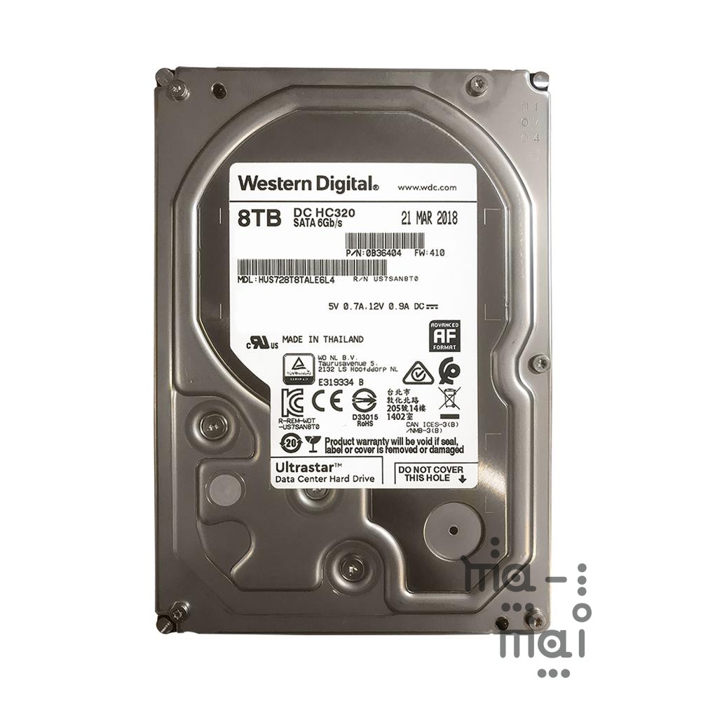 WD ULTRASTAR 8 TB 3,5&quot; ULTRASTAR 7K8 DATACENTER 8TB