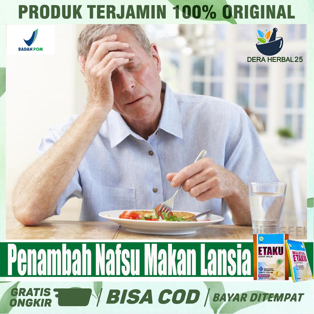 Obat Nafsu Makan Kurang, Lansia Susah Makan, Penambah Nafsu Makan Anak Walatra Etaku Susu Etawa Asli