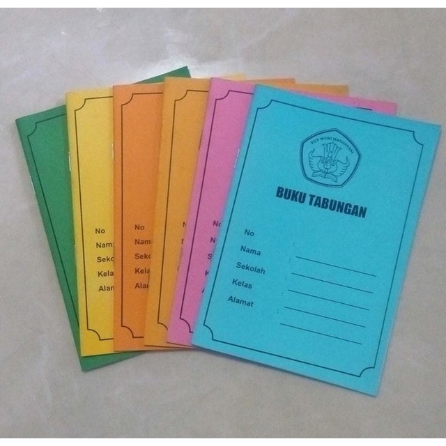 

Buku tabungan sekolah 12 hal