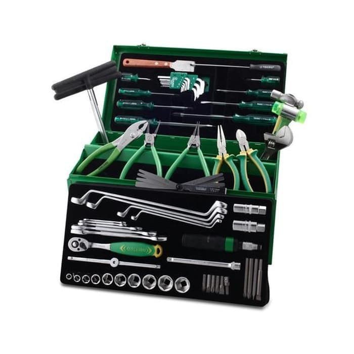 JUAL Tool Set Mekanik Motorcycle 59 Pcs Metal Box Merk Teriko Murah