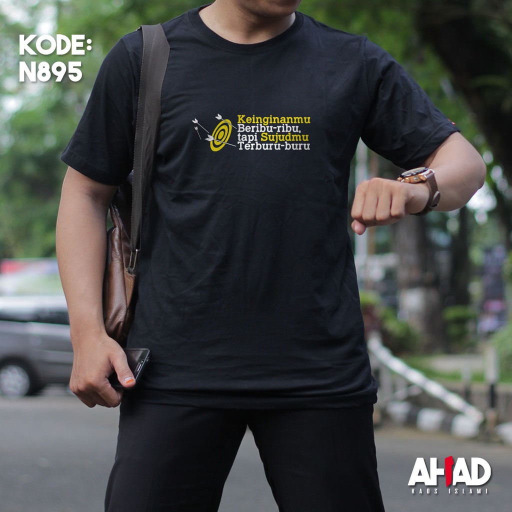 Kaos Islami Ahad-Keinginanmu beribu-ribu N899