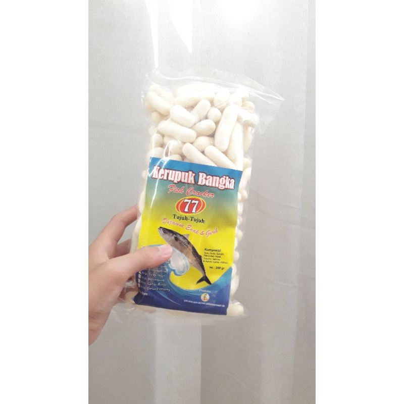 

kerupuk bangka 77 (telur ikan)