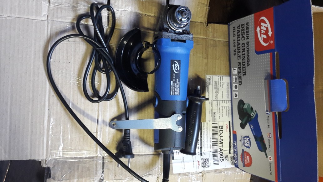 Mesin Gerinda/gurinda Tangan/disc Grinder 4 Hlg 105 Vs Variable Speed