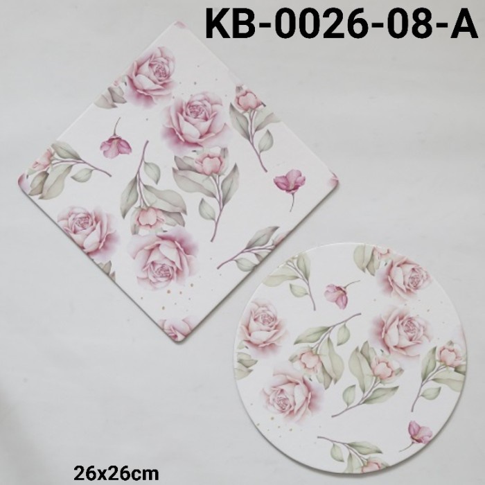 

GR-KB-0026-08 GROUP 1 CAKE BOARD ALAS KUE KOTAK BULAT 26CM BUNGA DAUN BERKUALITAS TINGGI