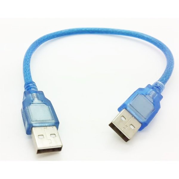 Kabel USB Male to Male 2.0 Transfer From Hardisk Cable Data 50Cm USB to USB