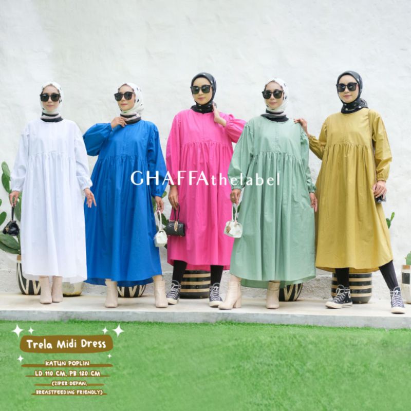 Trela Midi Dress (Original) by Ghaffa The Label