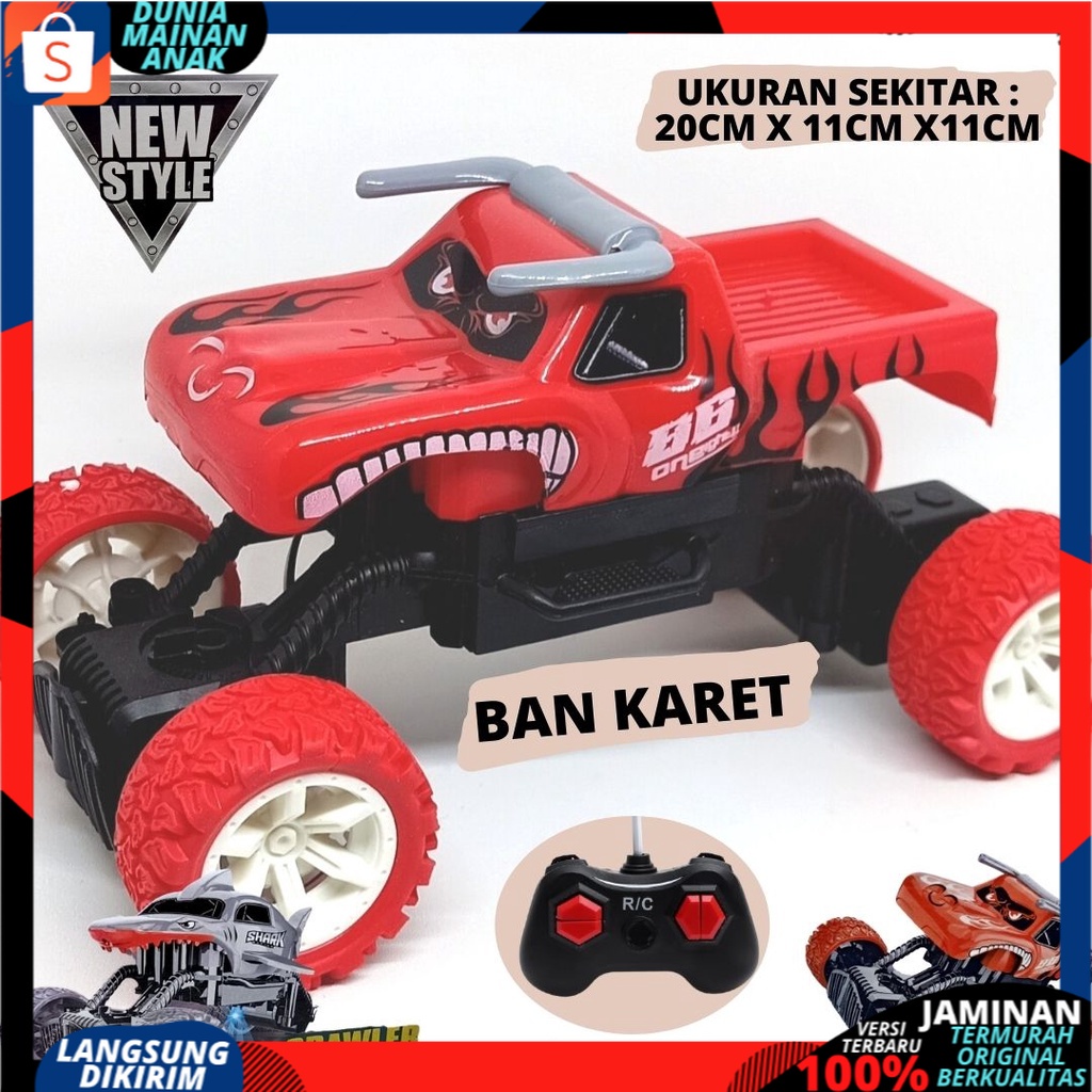 Mobil remote Control Drift Offroad Baby shark hiu king Climbing Power Speed Terbaru  Mainan Anak